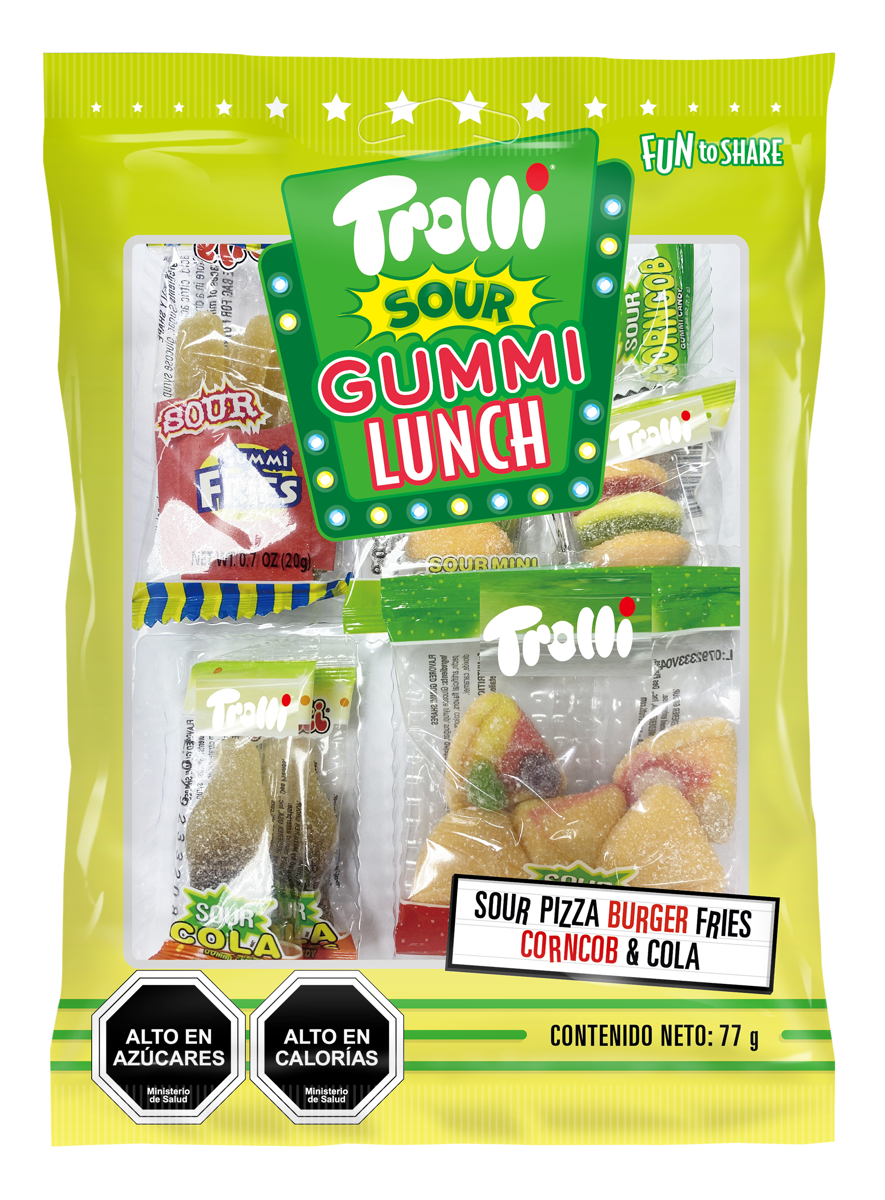 Sour lunch bag - chile only