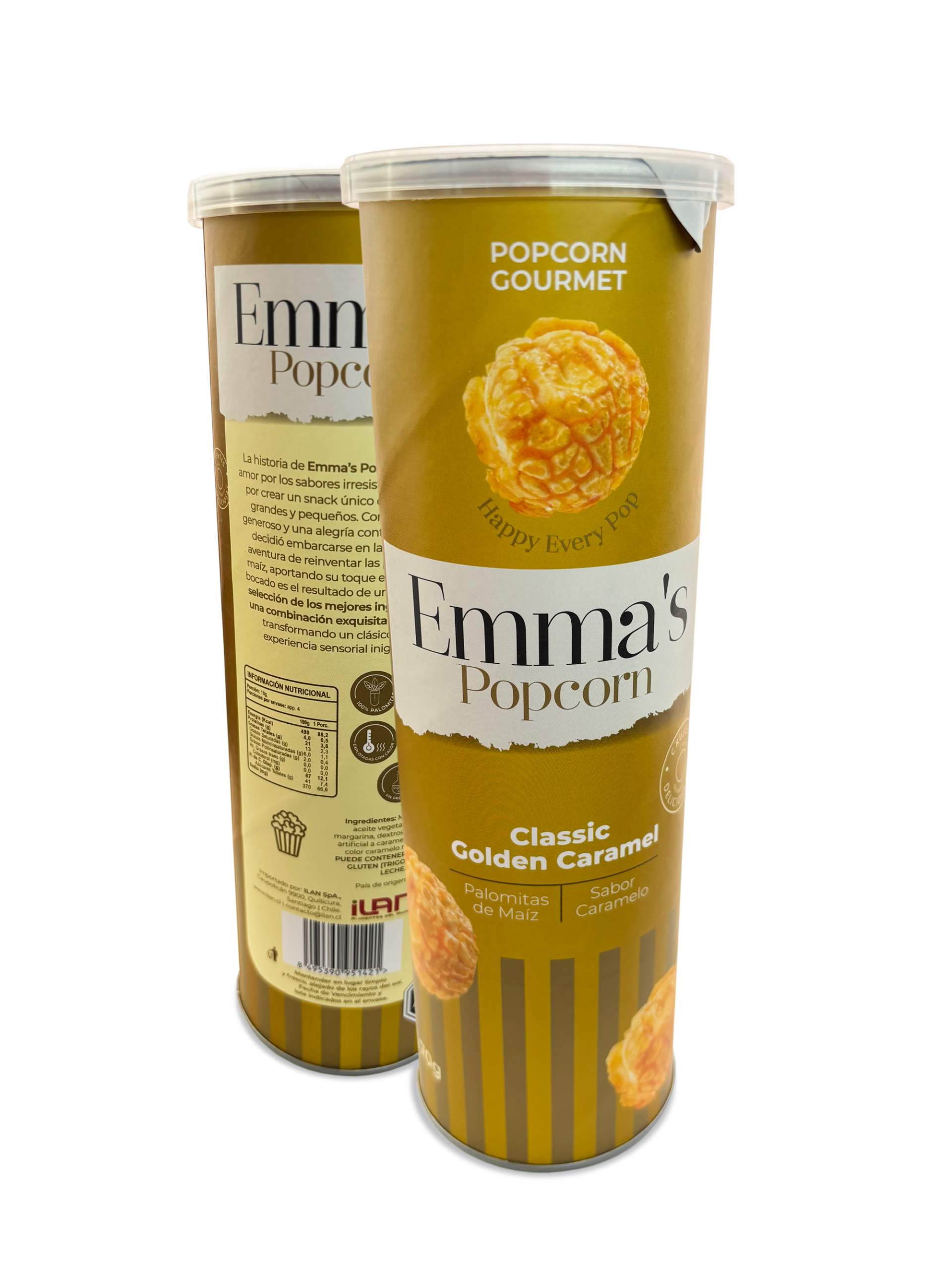 Emma's Popcorn Caramelo